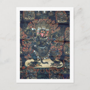 Postal Mandala (pergamino pintado)