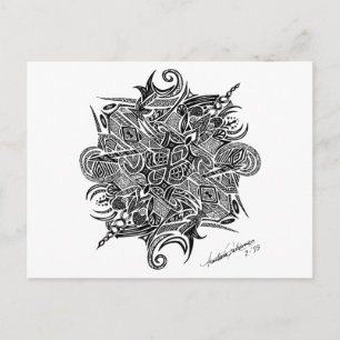 Postal Mandala   PERSONALIZABLE