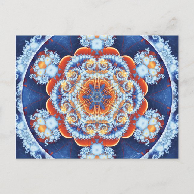 Postal Mandalas de perdón y liberación 6 Poster (Anverso)