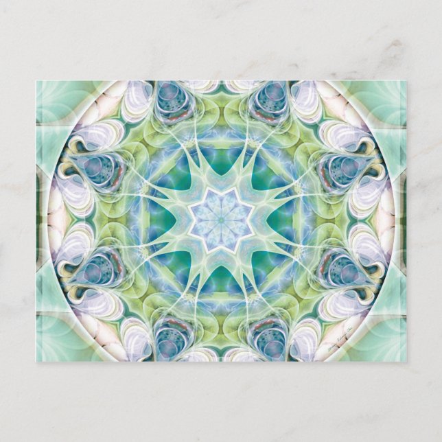 Postal Mandalas desde el corazón de la libertad 12 (Anverso)