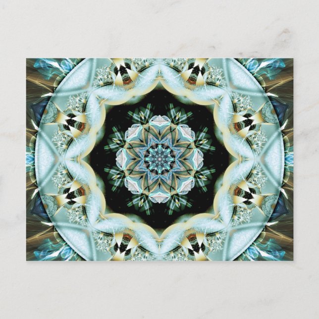 Postal Mandalas desde el corazón de la libertad 21 (Anverso)