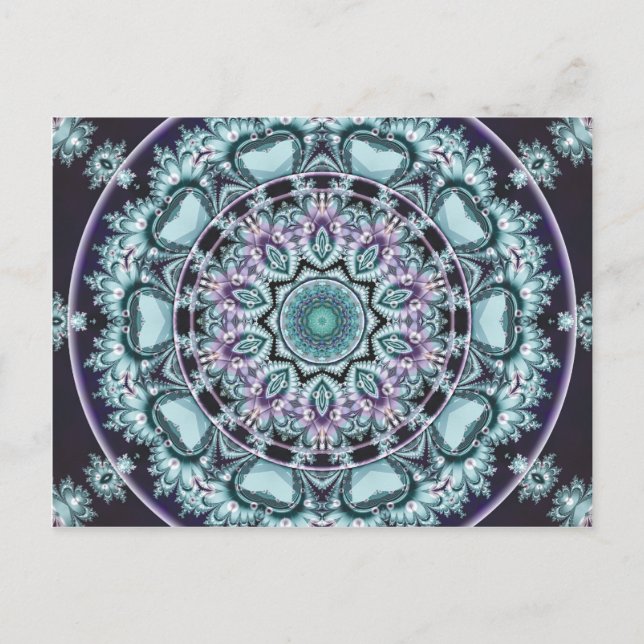 Postal Mandalas desde el corazón de la libertad 4 (Anverso)