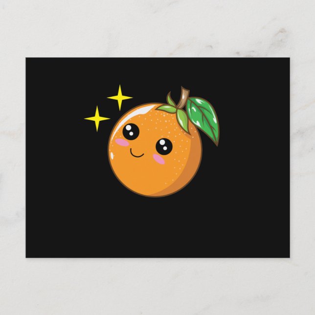 Postal Mandarine Naranja (Anverso)