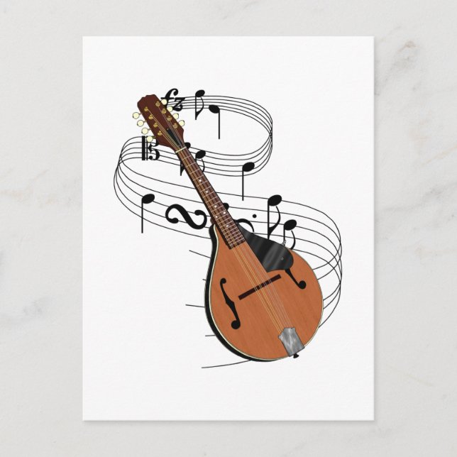 Postal Mandolin (Anverso)