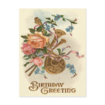 Mandolin Horns Rosas Forget-Me-Not