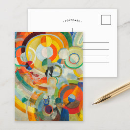 Postal Manège de Cochons | Robert Delaunay