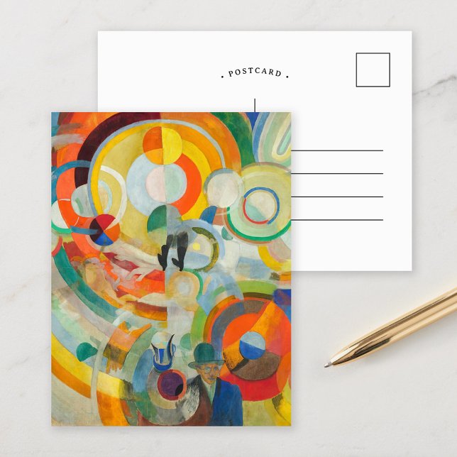 Postal Manège de Cochons | Robert Delaunay (Subido por el creador)