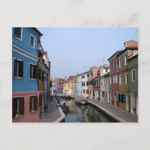 Postal Maneras del agua de Venecia