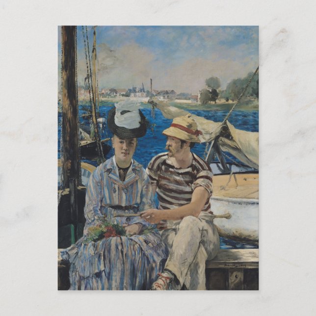 Postal Manet | Argentina, 1874 (Anverso)