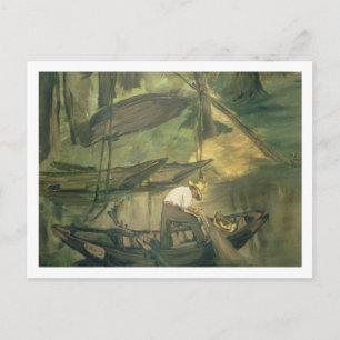Postal Manet   El pescador, c.1861