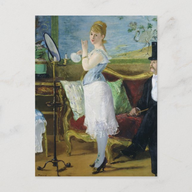 Postal Manet | Nana, 1877 (Anverso)