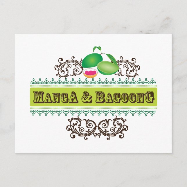Postal Manga en Bagoong (Anverso)