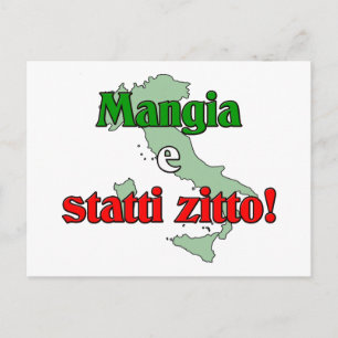 Postal Mangia e Statti Zitto