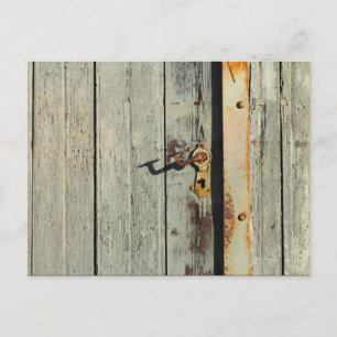 Postal Mango de puerta Rusty con Weathery