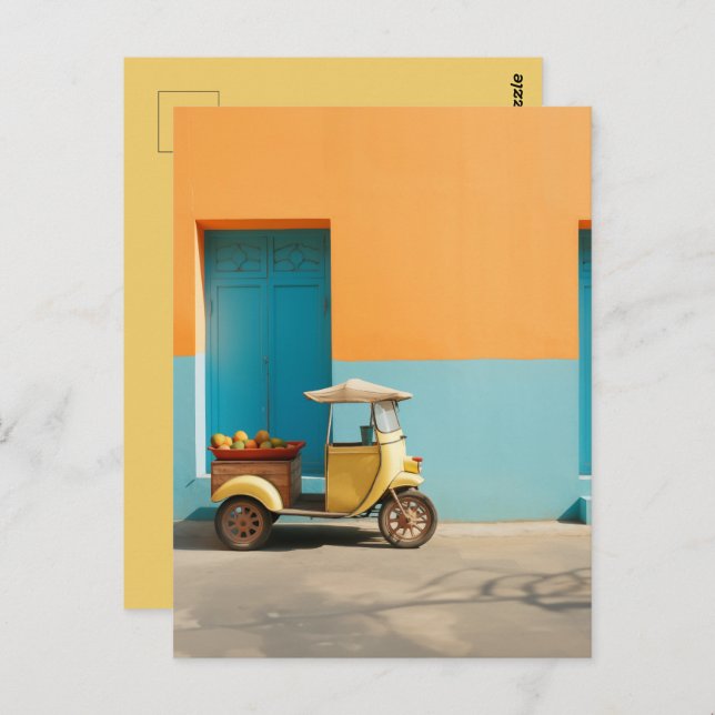 Postal Mango Riksja Scooter (Anverso / Reverso)