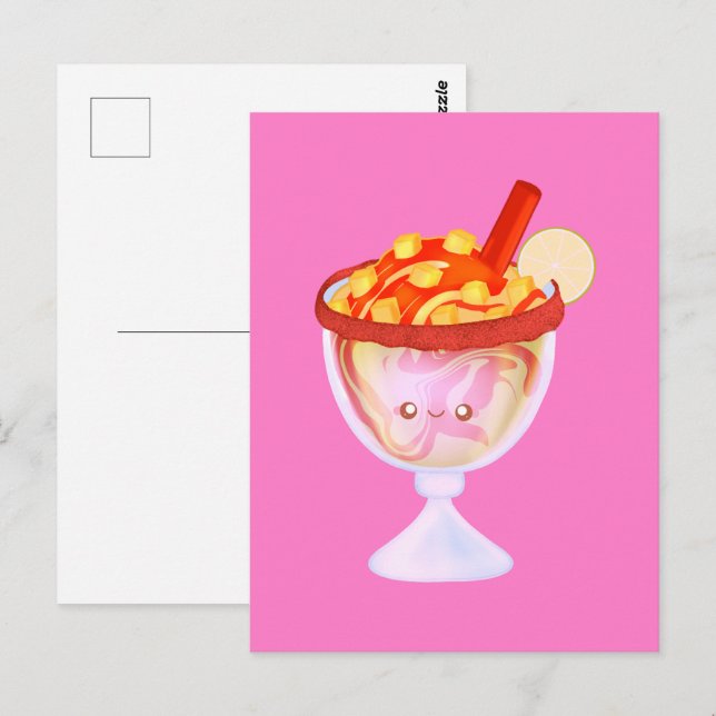 Postal Mangoneada De Mango (Anverso / Reverso)