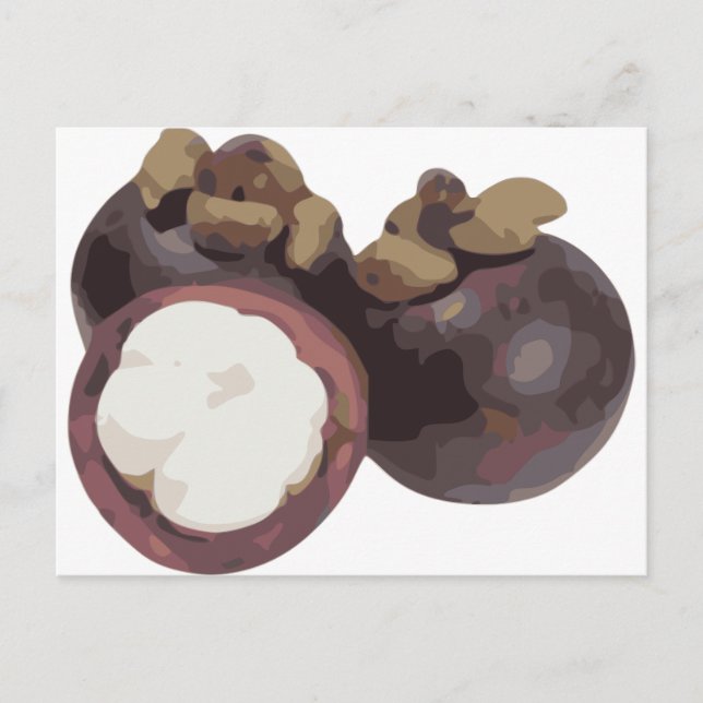 Postal Mangosteen Sweet and Tangy Fruit de Tailandia (Anverso)