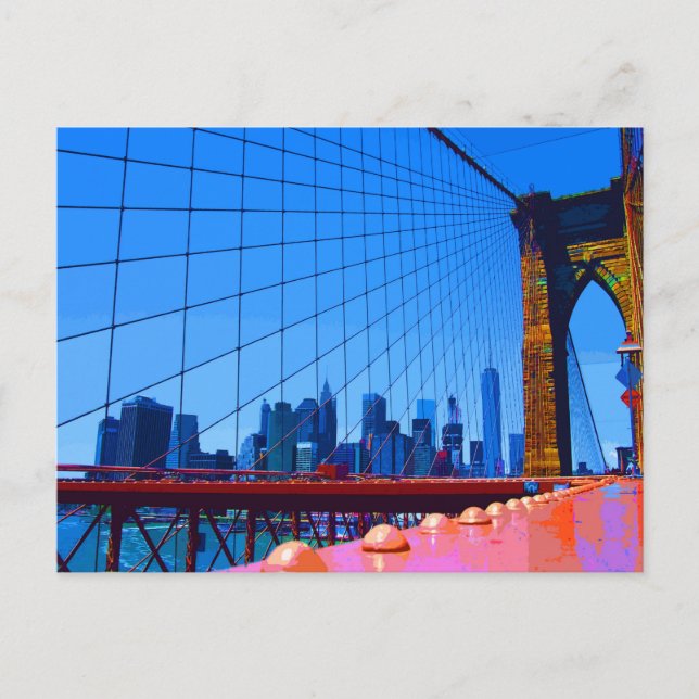 Postal Manhattan 3000 (Anverso)