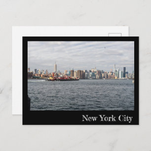 Postal Manhattan, New York City Postcard