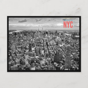 Postal Manhattan, New York City Postcard