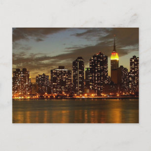 Postal Manhattan, New York Postcard