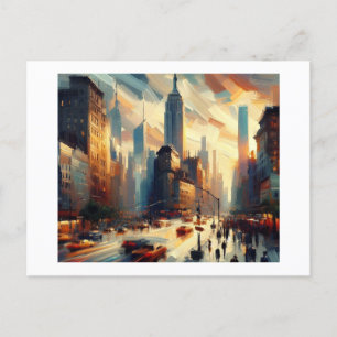 Postal Manhattan Nueva York,