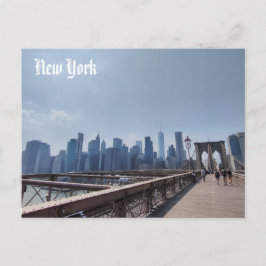 Postal Manhattan View from Brooklyn postcard New York