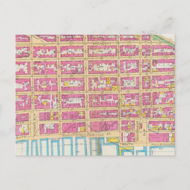 Postal Manhatten, Nueva York 22 (Anverso)