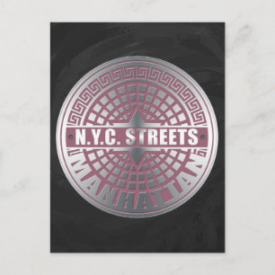 Postal Manhole Covers Manhattan