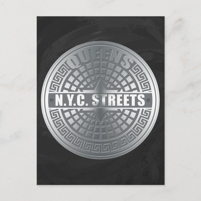 Postal Manhole Covers Queens (Anverso)
