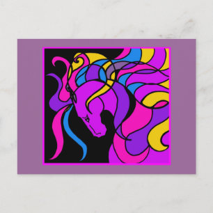 Postal Manía de Caballo