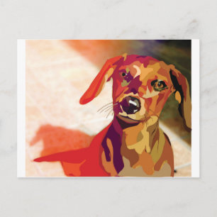 Postal Manía de Dachshound