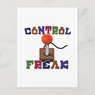 Postal maniático del control