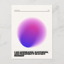 manifestación de afirmaciones diarias