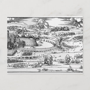 Postal Manifestación de medidas defensivas