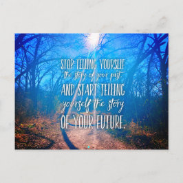 Postal Manifieste su destino Inspirador