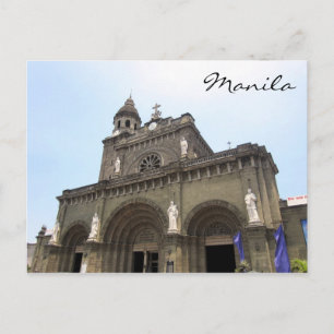 Postal manila de la catedral