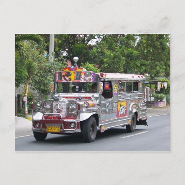 Postal Manila Jeepney (Anverso)