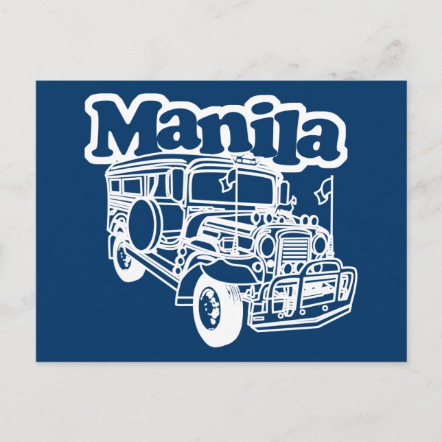 Postal Manila Jeepney (Anverso)