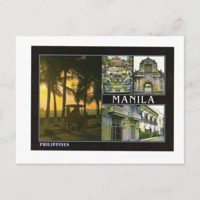 POSTAL MANILA PHILIPINES (Anverso)