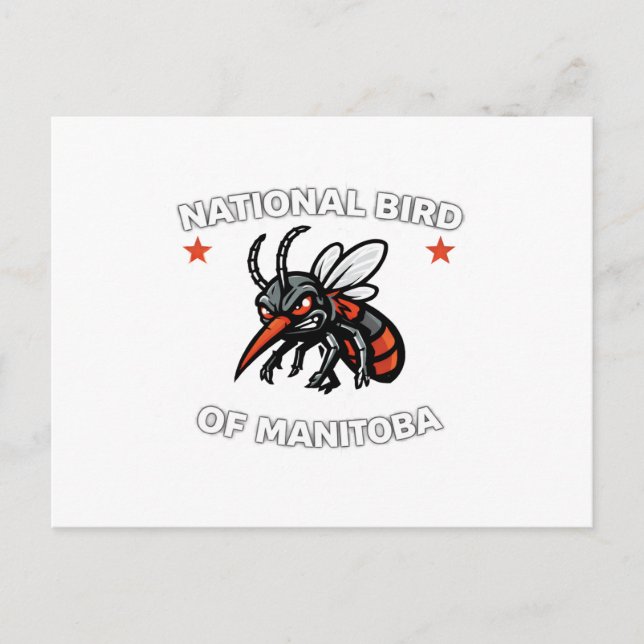 Postal Manitoba National Bird Postcard (Anverso)