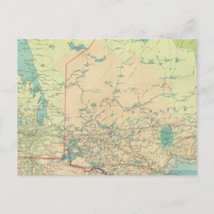 Postal Manitoba y Ontario del Noroeste