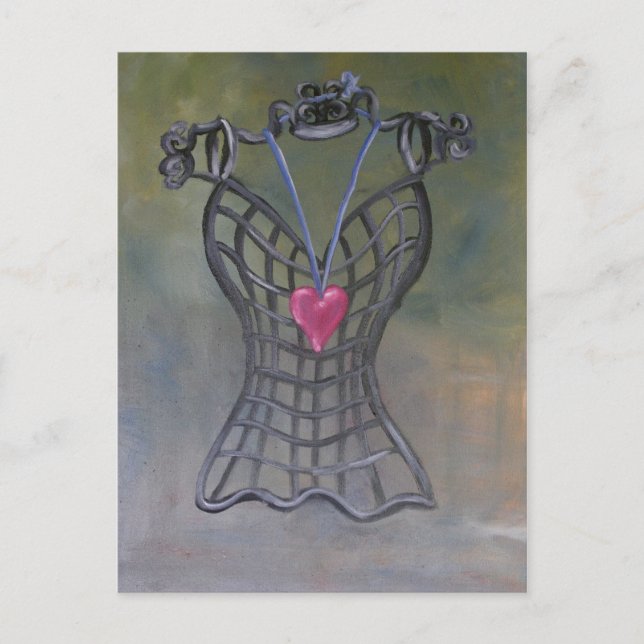 Postal "Mannequín cancés" (Anverso)