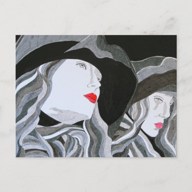 Postal Mannequinas (Anverso)