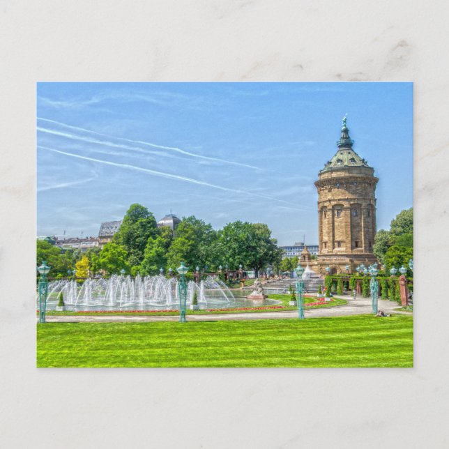 Postal Mannheim (Anverso)