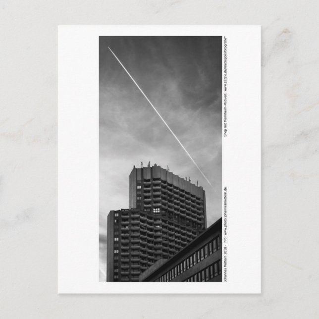 Postal Mannheim - Collinicenter (Anverso)