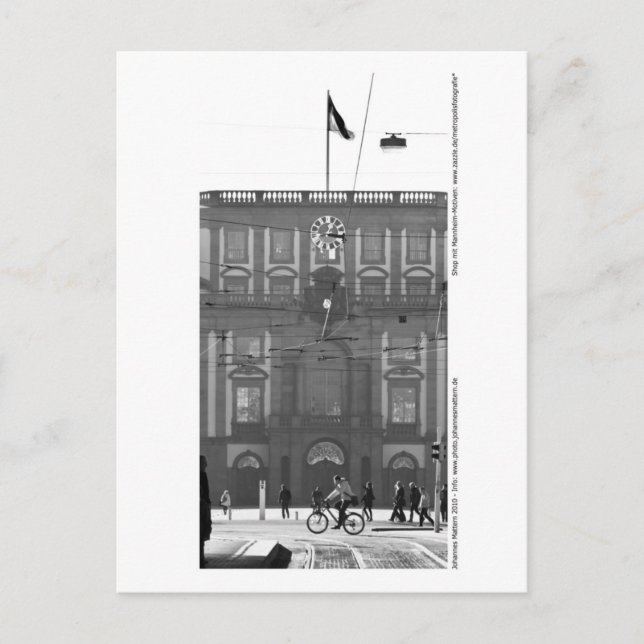 Postal Mannheim - Universität im Schloss (Anverso)