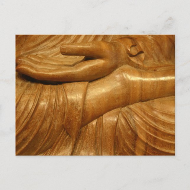 Postal mano de Buda (Anverso)