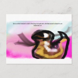 Postal mano de Jesús