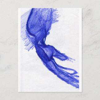 Postal Mano izquierda de la expresión